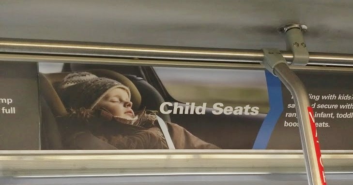 Car seat safety and accuracy incorrectly portrayed in advertising.